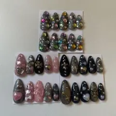 ネイルチップセット 3セット