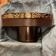 漆器 菓子器 喰籠 螺鈿細工 花蝶文様 漆器 菓子器 喰籠 螺鈿細工 花蝶文様 - メルカリ