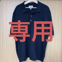 【未使用に近い】COS メンズ ニット ポロシャツ ブラック EUR XL