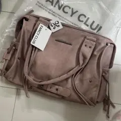 【新品未使用】FANCY CLUB 2way ショルダーバッグ　ピンク　/のサムネイル