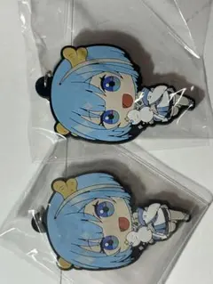 混血のカレコレ ヒサメ ラバーキーホルダー 2個セット