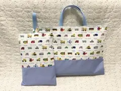 レゴ風入園入学セットピクセルブロックレッスンバック絵本バック上履き袋男の子