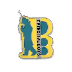 【匿名配送&補償付き】名探偵コナン 少年探偵団 探偵バッジ ピンバッジ