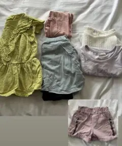 女の子キッズ服 夏服　まとめ売り 6点セット