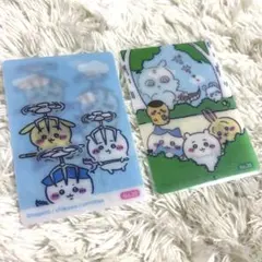 新品　ちいかわ　郵便局コラボ　今日の報酬袋　レンチキュラーカードセット　討伐