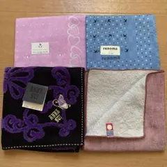 ANNA SUI 他　ハンカチ4枚