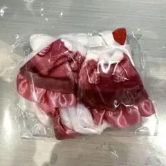 カプセルトイ おきがえポンチョ ショートケーキ ねこいちごリボン