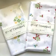 新品✩.*˚日本　ガーゼ手ぬぐい 花柄✩.*˚和柄　お土産用人気