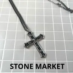 STONE MARKET シルバー クロスネックレス　十字架　コスプレのサムネイル
