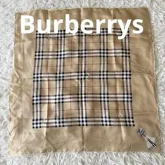 【Burberrys】ヴィンテージ ノバチェック シルクスカーフ