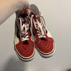 VANS ハイカットスニーカー/27cm/RED/SK8-HI 38
