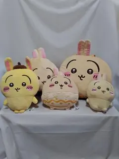ちいかわ　うさぎ　アミューズメント景品５点セット【エコメルカリ便のみ】