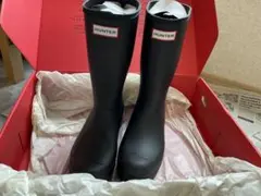HUNTER レインブーツ ブラック　美品