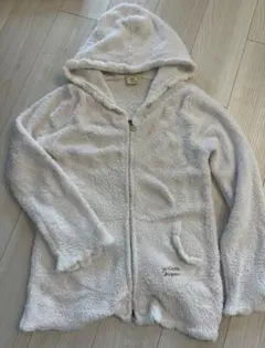 【 gelato pique ジェラート ピケ 】ジップアップパーカー ホワイト