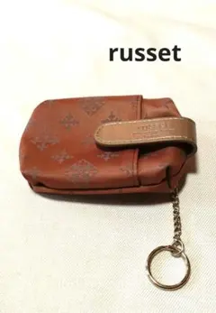 russet　ラシット　コインケース　ミニポーチ　小銭入れ　小物入れ　キーリング