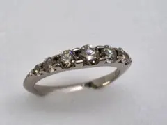 ローズカットダイヤハフエタリング オーバル 14.5号 美品 | Mercari