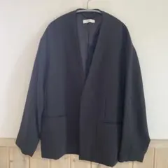 wym lidmnノーカラージャケット
