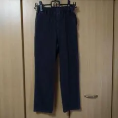 グローバルワーク【GLOBAL WORK】ストレッチ　デニムパンツ　黒　150