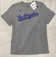 NIKE ドジャース大谷翔平ネーム&ナンバー 半袖Tシャツ サイズL