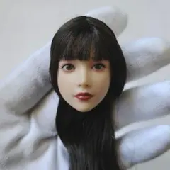 1/6スケール ヘッド 女性 眼球可動 Pale TBLeague 白肌 A