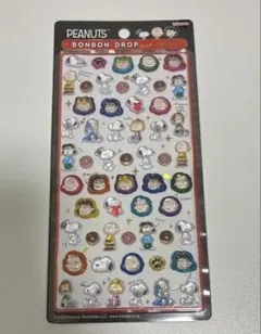 PEANUTS スヌーピー&フレンズ　ボンボンドロップシールミニ　正規品