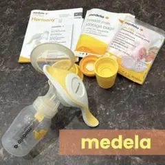 medela Harmony 手動 搾乳器　メデラ　乳首　母乳バッグ　母乳パッド
