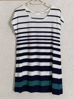 persodea チュニック M ボーダー 半袖