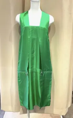 SPORTMAX　スポーツマックス　ノースリーブワンピース　グリーン　緑のサムネイル