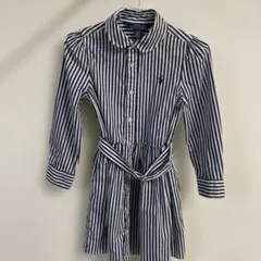 Polo Ralph Lauren ストライプ ワンピース 4/4T 110cm