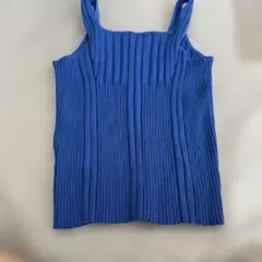 PAGE BOY ブルーのタンクトップ