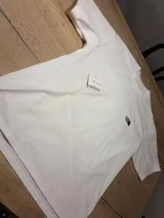 THE NORTH FACE ホワイト Tシャツ L 刺繍ロゴ