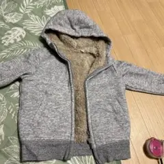 裏地ボア付きパーカー 110 UNIQLO し