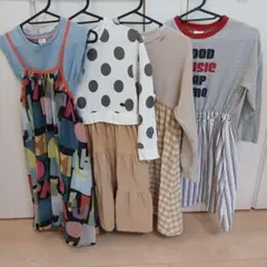 女の子　ブランドワンピース　まとめ売り4点セット　130～140