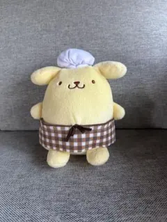 サンリオ　ポムポムプリン カフェぬいぐるみ マスコット2016年　コック帽