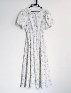 【美品】ハニーズ　ボリューム袖ワンピース　S