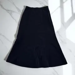ノーリーズ　紺　ネイビー　フレアスカート サイズ38