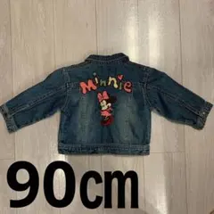 ミニーちゃん　90センチ　デニムジャケット
