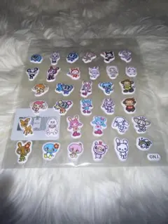 （正規品）ナルミヤキャラクターズ　ぷっくりシール メゾピアノ　ナカムラくん　等