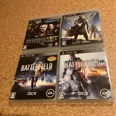 PS3 FPSゲーム 4本セット まとめ売り