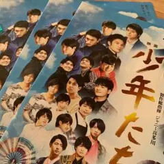 少年たち　フライヤー　3枚