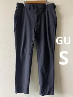 GU ドライスーパーストレッチトラウザー S ネイビー ジーユー