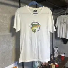 stussy catch &release tee フィッシングT メキシコ製