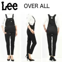 Lee ストレッチオーバーオール　サイズXS ブラック