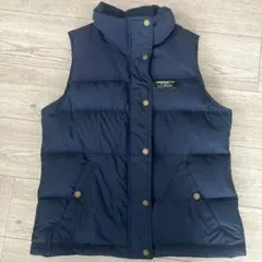 L.L.Bean ネイビー ダウンベスト XS レディース