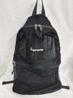 【超美品】 Supreme メッシュバックパック ブラック リュック