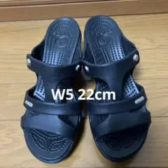 クロックスササリー サンダル W8 24cm - メルカリ
