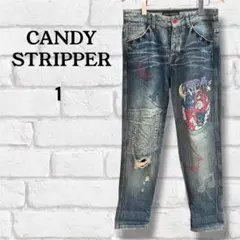 CANDY STRIPPER デニムパンツ 1 ブルー系 レディースのサムネイル