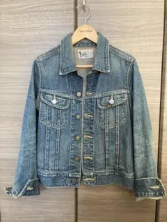 Leeライダース×ナチュラルビューティーベーシックデニムジャケットSサイズ　5号