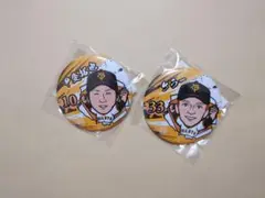 ジャイアンツ　ガチャ　甲斐拓也　ケラー　缶バッチ