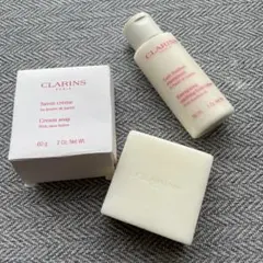 CLARINS シアバタークリームソープ＆ボディローションセット B06のサムネイル
